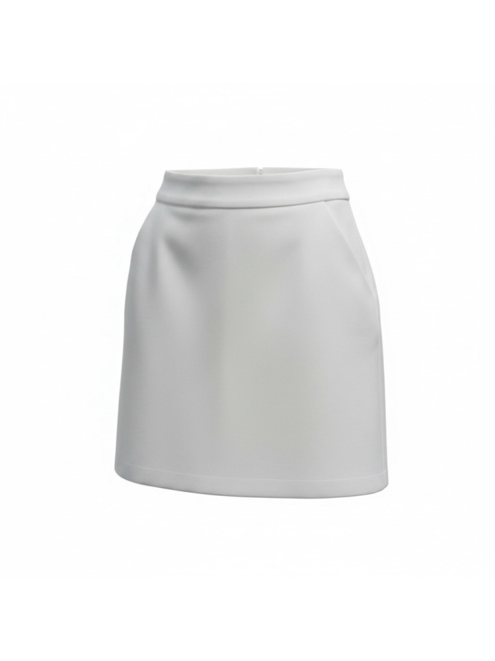 RW&CO Women's Beige A-line Mini Skirt Size S/P Waist 28 Length 19 Lined